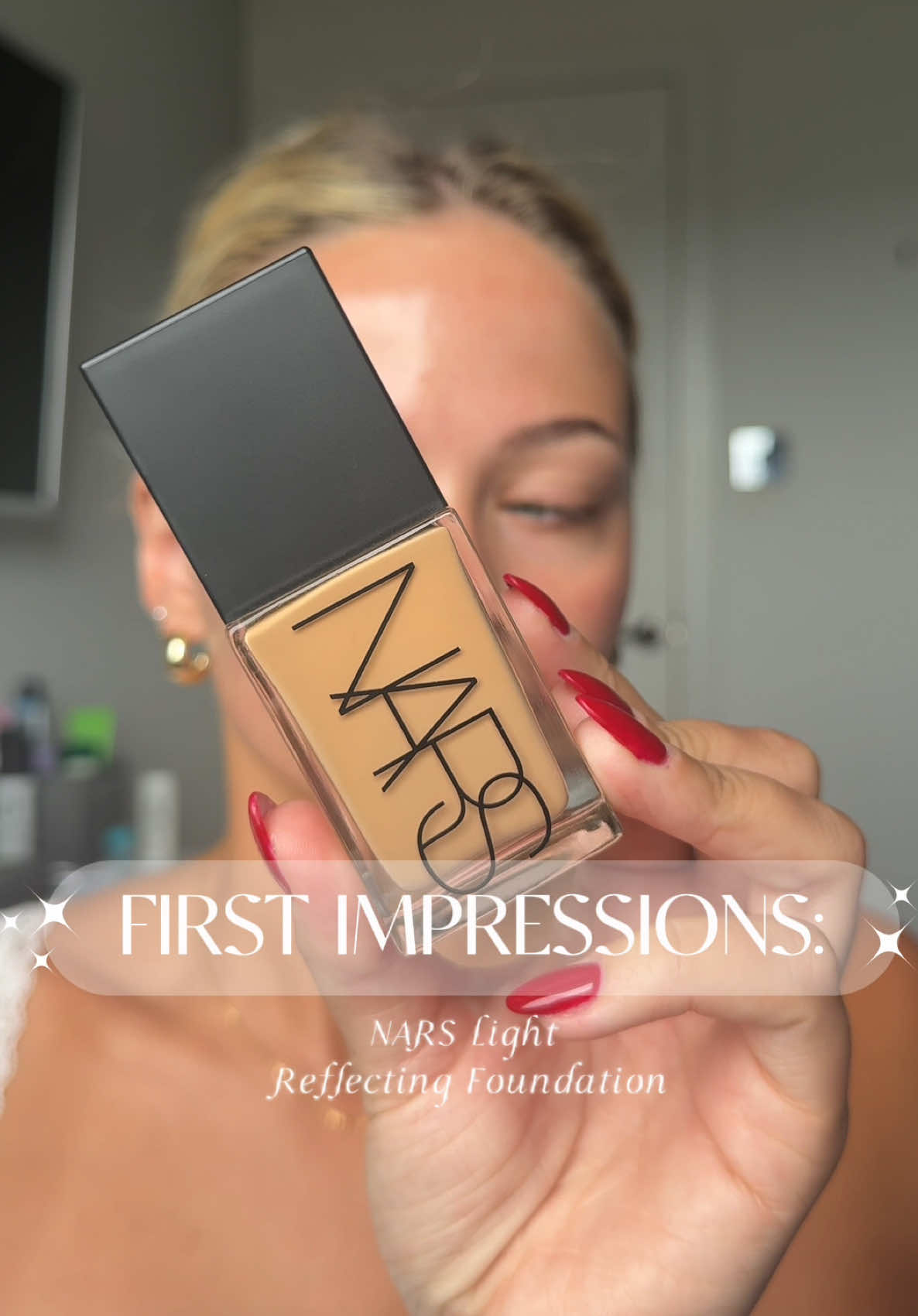 wow i love😍 shade valencia 🤍 @NARS Cosmetics #nars #narsfoundation #narslightreflectingfoundation #dryskin #creatorsearchinsights 