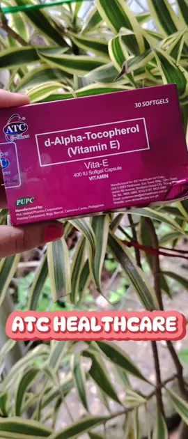 Vitamin E para mas mag- glow ang skin mo..very affordable price...grab mo na'to⭐ #ATCHealthcare #ATCTrusted #ATCHealthGoals #ATCFamilyCare #fyp 