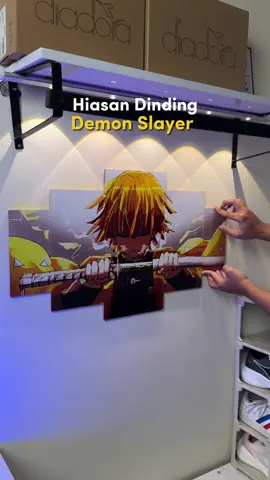 Baru nonton Demon Slayer? Biar makin seru, pasang hiasan dinding keren ini di kamar kamu! Harganya Gak sampe harga tiket bioskop! 🔥 #hiasandinding #wallpaperdinding #zenitsu #demonslayer #kimetsunoyaiba 