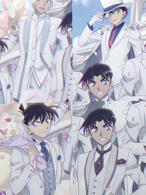 4 anh tài 😋 - id : n9yahhn - #xh #detectiveconan #zyxcba 