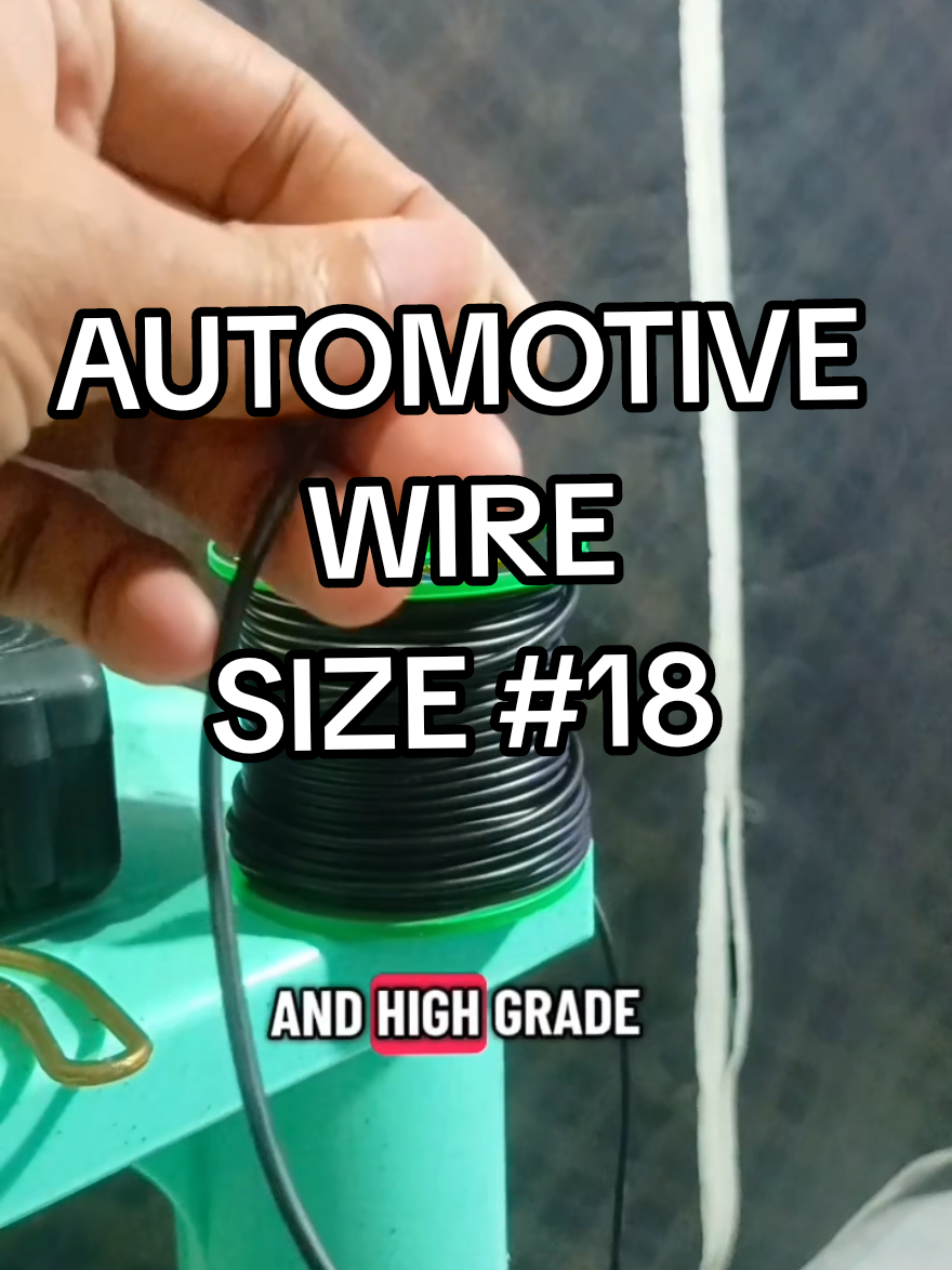 Automotive wire size 18 for  DIY wiring upgrade.  #automotivewire #wiresize18 #diywiring #MDLwiring #motorcycle 