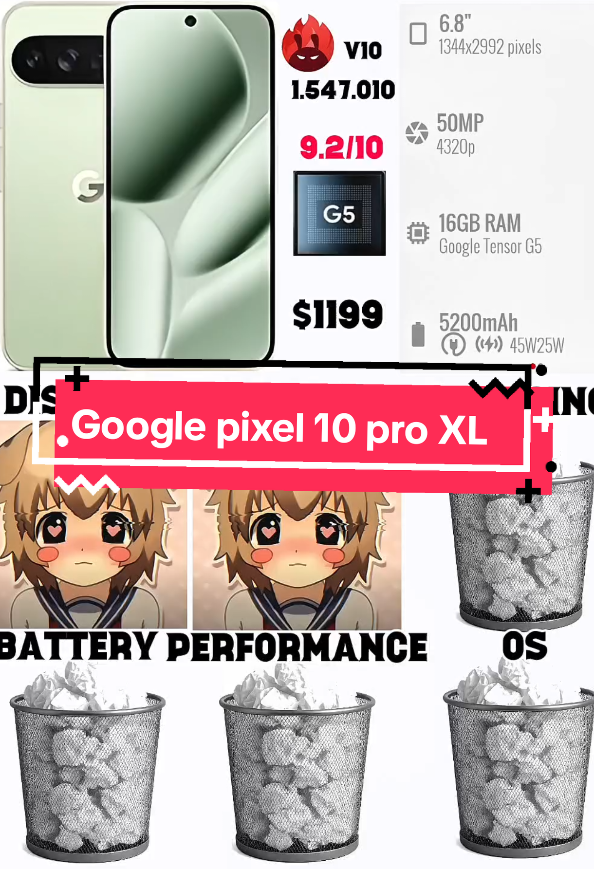 Google pixel 10 Pro XL is here  *Google Pixel 10 Pro XL – Quick Overview* - *Launch Date*: August 20, 2025 - *Display*: 6.8
