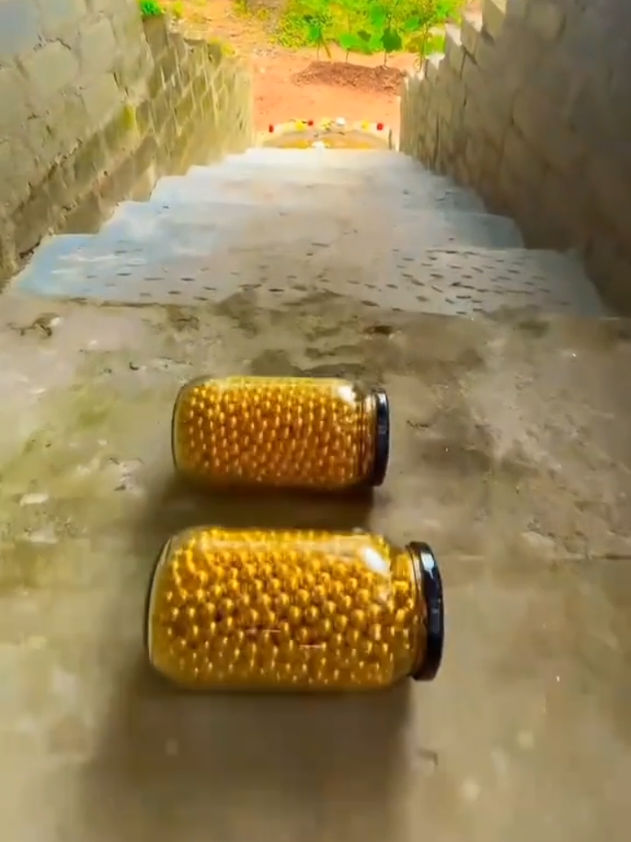 #bottleonstair #glassbottle #satisfyingvideo #satisfyingsounds #asmrsounds 