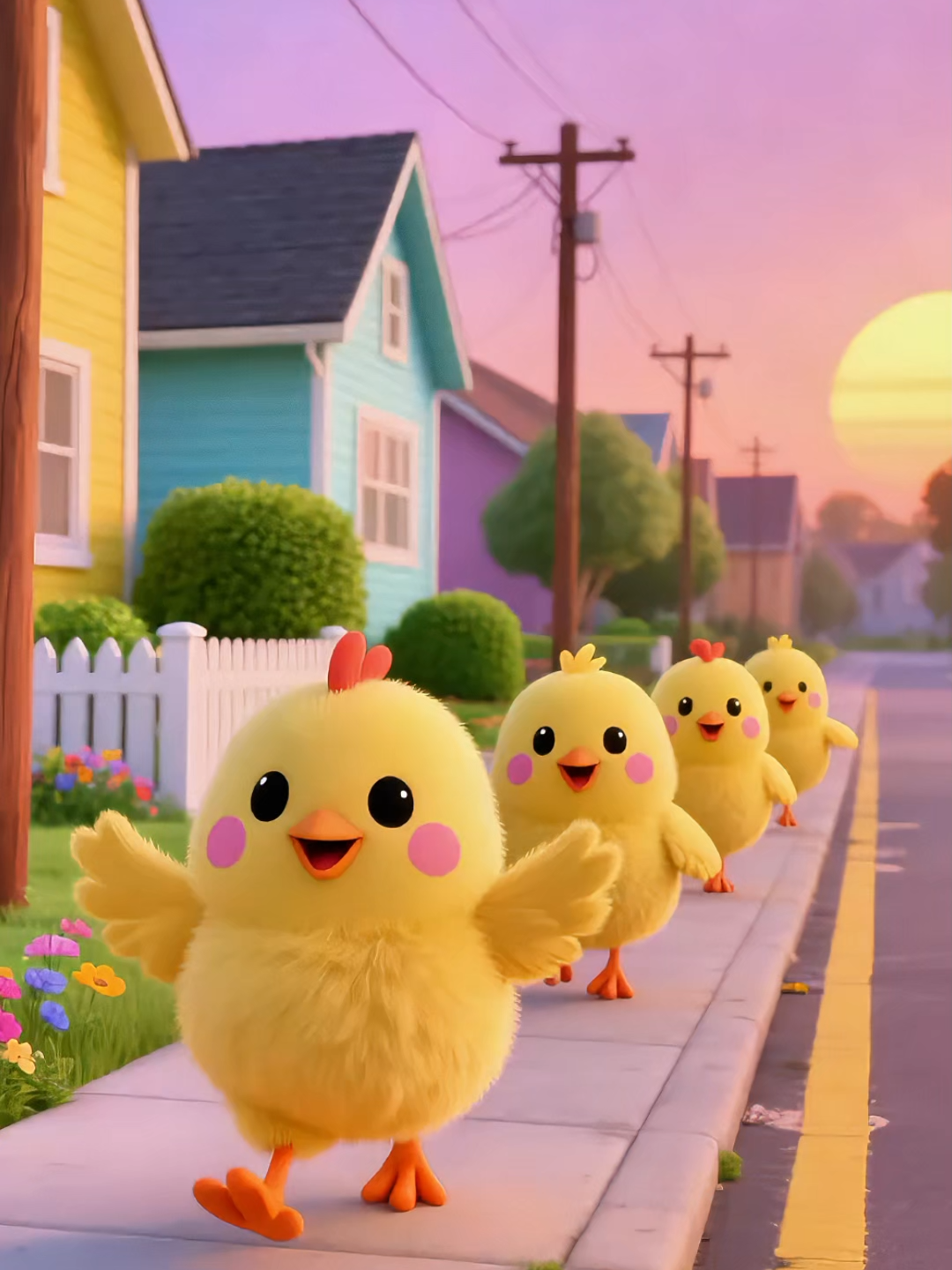 🐥 الكتكوت الصغير اللطيف 🌸✨ #عربي #للأطفال #تعليمي #تعليم #beebo