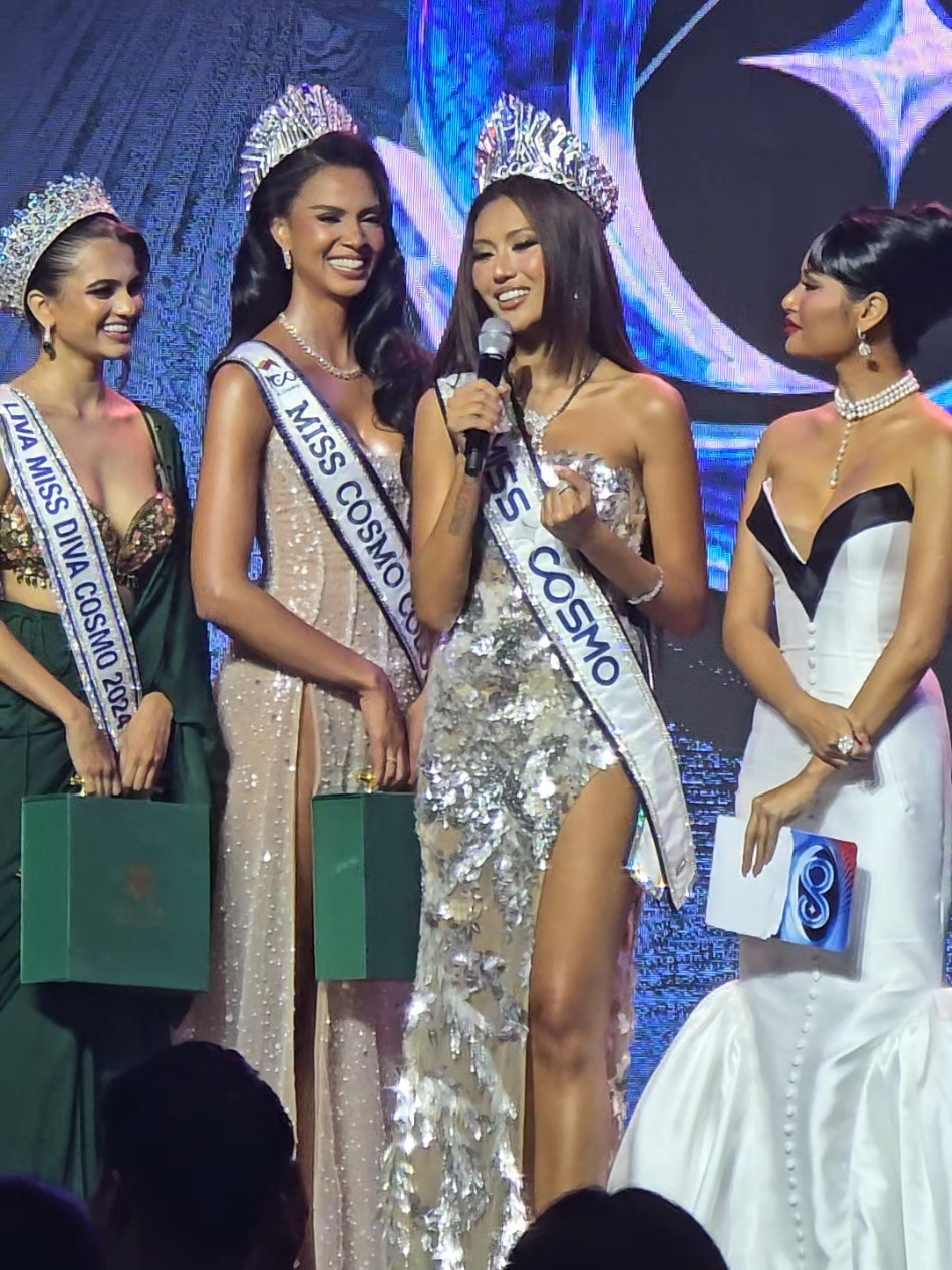 Tata phát biểu ở họp báo ra mắt Miss Cosmo 2025 #tata #saigondaily #giatri #cosmo #misscosmo 