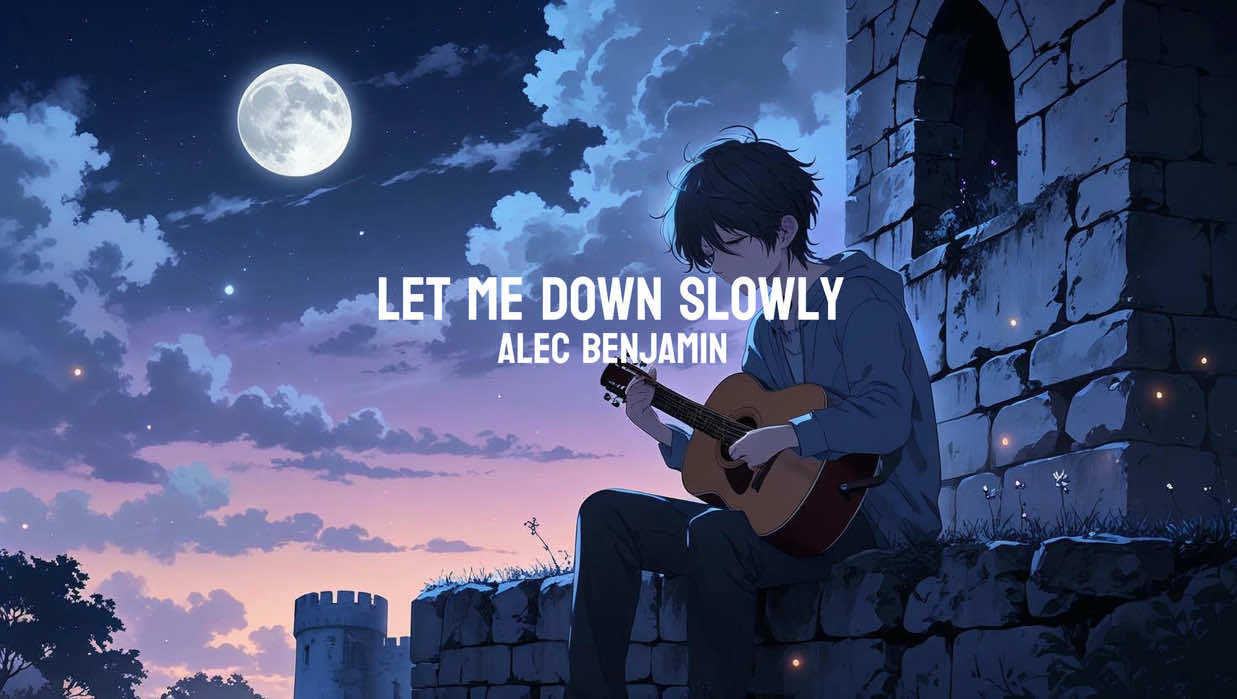 Nightcore - Let Me Down Slowly (Alec Benjamin) 1 hour + lyrics #nightcore #chill #sad #lyrics #fyp 