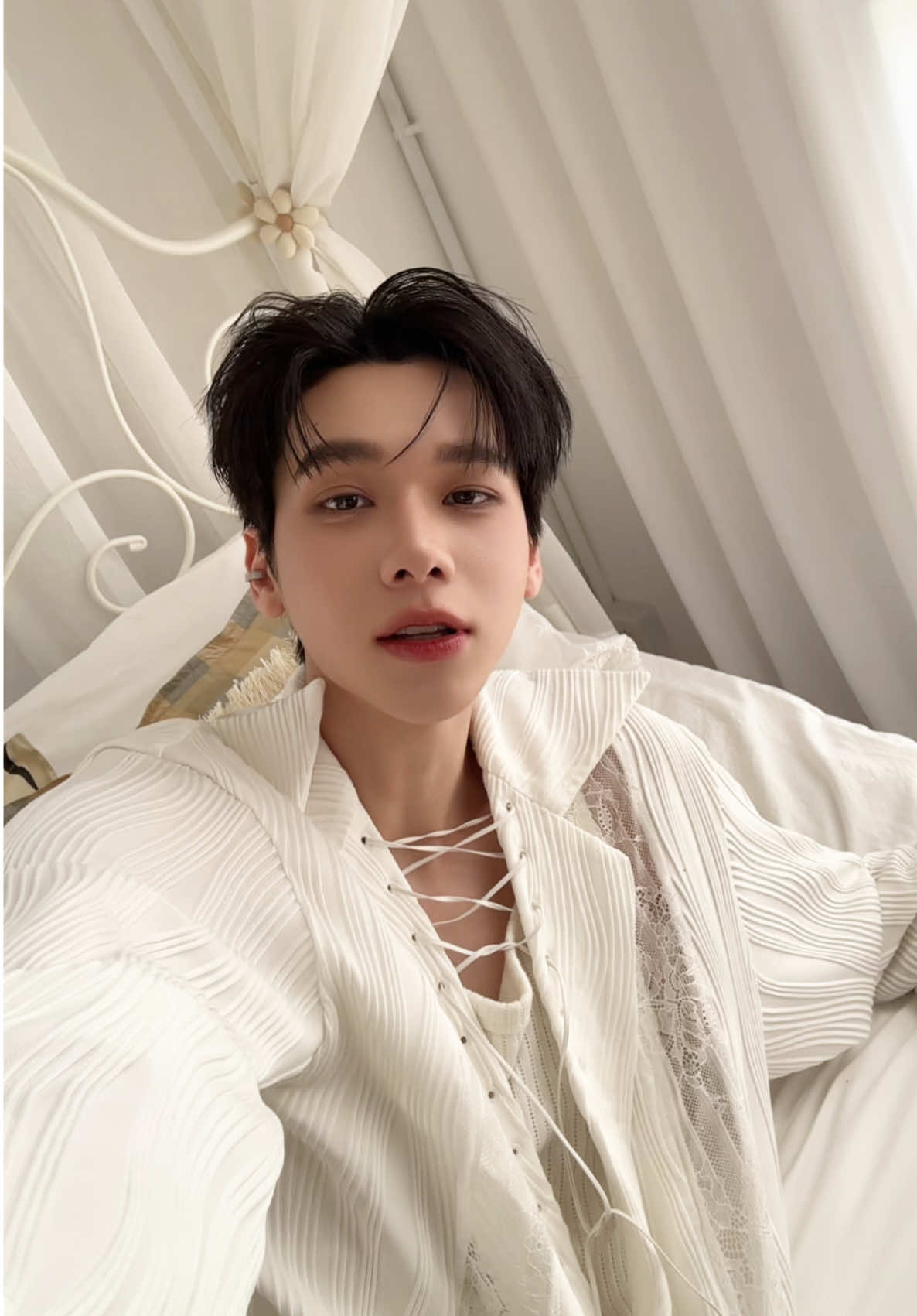 cause you’re just a man 🤍