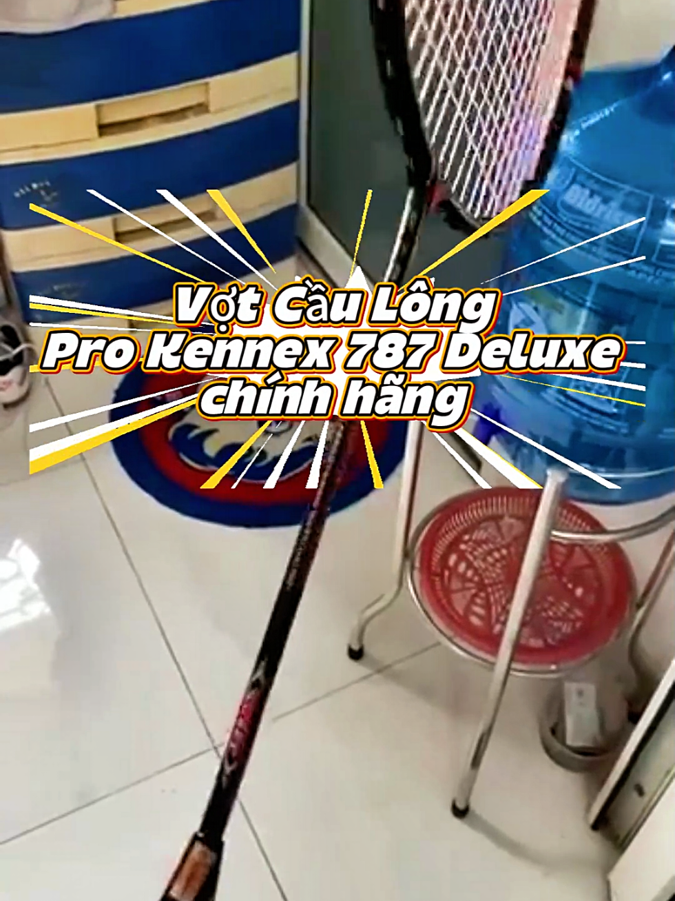 anh em hệ thích đập cầu, xin giới thiệu ạ.  Vợt Pro Kennex 787 Deluxe  chính hãng, đập cầu mãi cháy. 😝 #votcaulongchinhhang  #votcaulongthiencong #xuhuong  #congthanhbadminton  #prokennex 