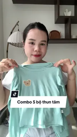 Combo 5 bộ thun tăm #thunlanh #thuntamlanh 