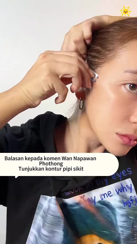 Teknik Pita 3-Saat Untuk Muka Tirus?? Alamak! Muka Bulat Jadi Tirus Sekejap! #PetuaKecantikan #MukaTirus #UntukAnakDara #TipTampilCantik #Solek 