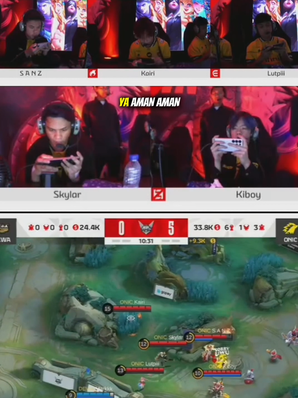 Mic check Dewa vs ONIC #MerdekaMabar #MobileLegendsBangBang #MLBB #mplids16 #onicesport 