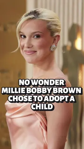No wonder Millie Bobby Brown chose to adopt a child. Here are 3 heartbreaking truths!#milliebobbybrown #tiktok #celebrity #foryou #foryou #celebrities 