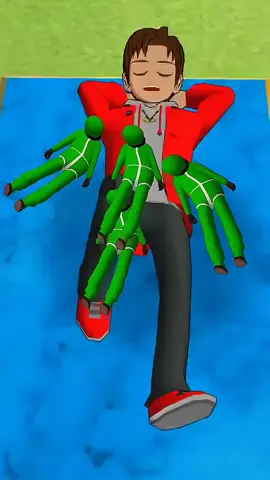 Tiny Monsters attacked on yuta from 🌲-skuraschoolsimulator#fypageeシ゚ 