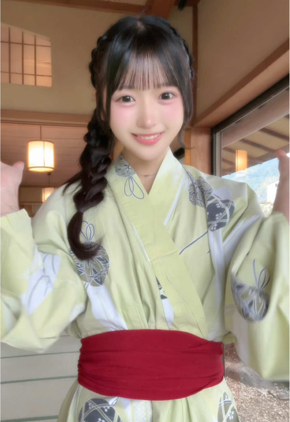 お祭り系アイドル🏮👘#熱海 #アイドル #神のまにまに #kimono #vocaloid 