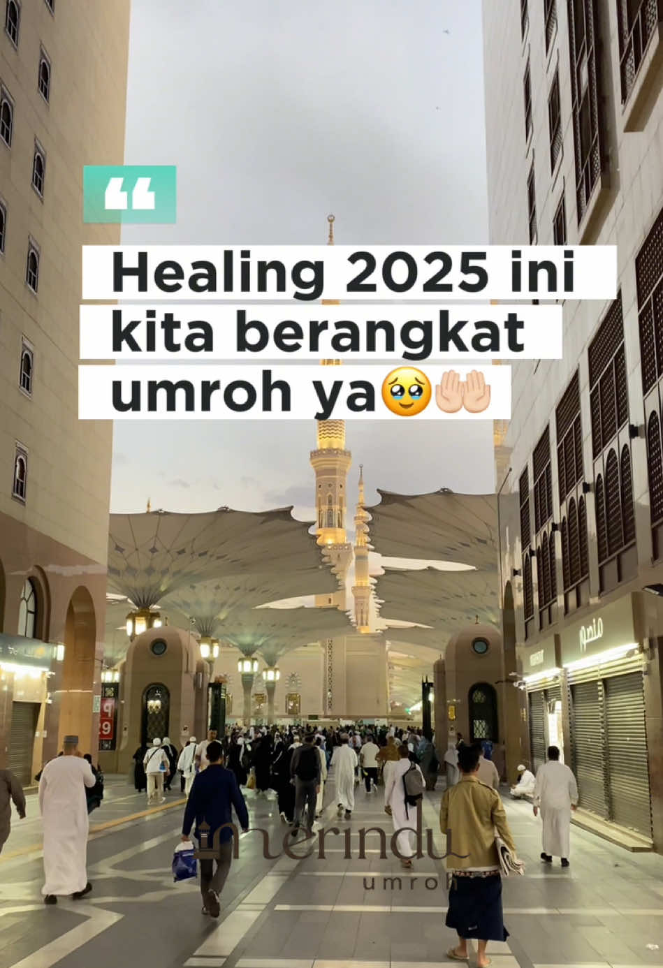 Semoga lelah rutinitas dunia ini Allah hadiahkan kembali ke baitullah Amin🤲🏻😊 #umroh  #umrohyuk  #umrohsesuaisunnah 