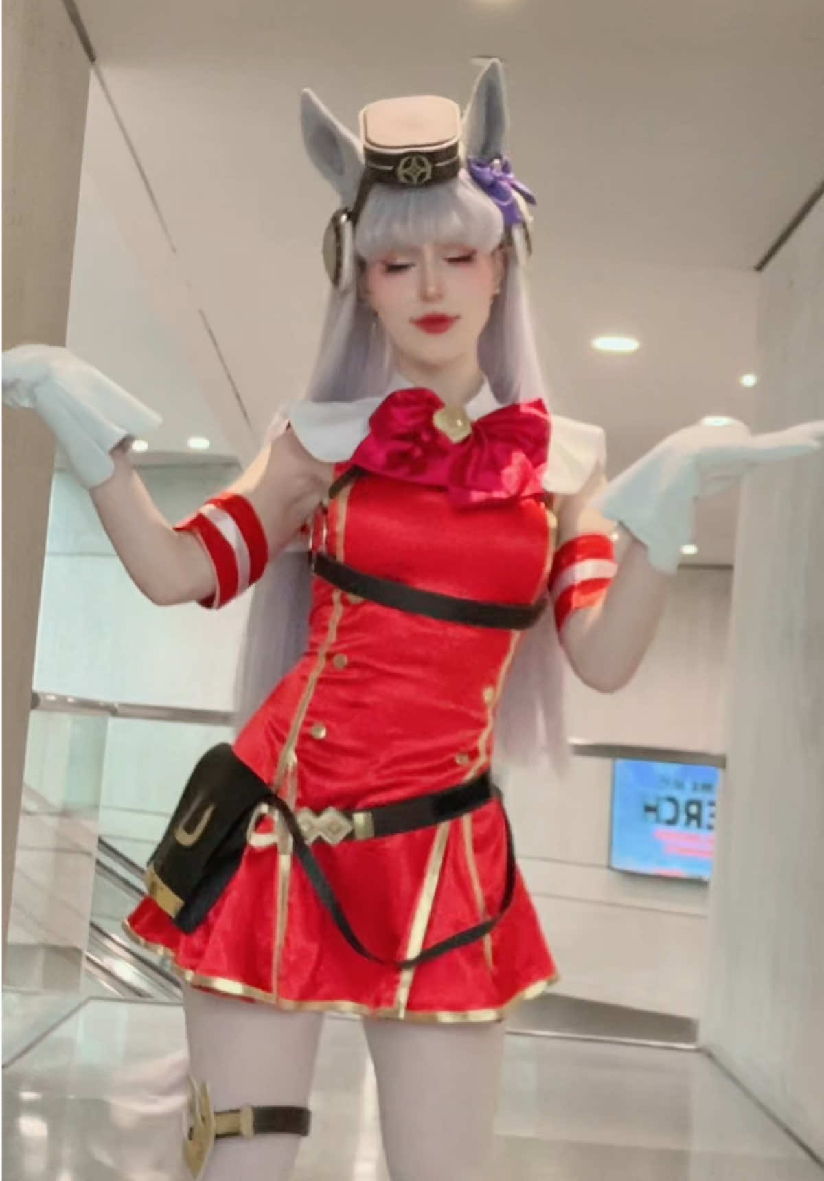 Radar radar !  #umamusumeprettyderby #umamusume #goldship #goldshipcosplay #cosplay 