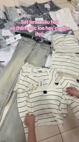 Sét cdg +2S Chữ x sẵn ạ@#xuhuong2025 #myoutfit #len #cdg 