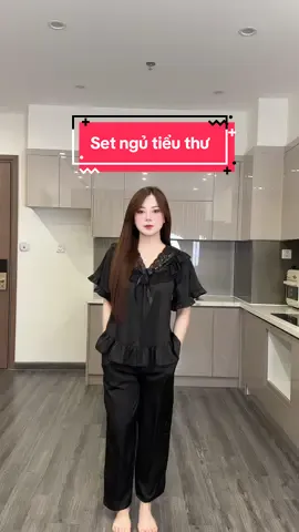 Ngủ lụa tiểu thư xinh như này mà giá đc ưu đãi nha các bà uiii. Gu bà nào thi cứ mua 2-3 set nhó #quynhnhumacgi  #xuhuongtiktokkk 