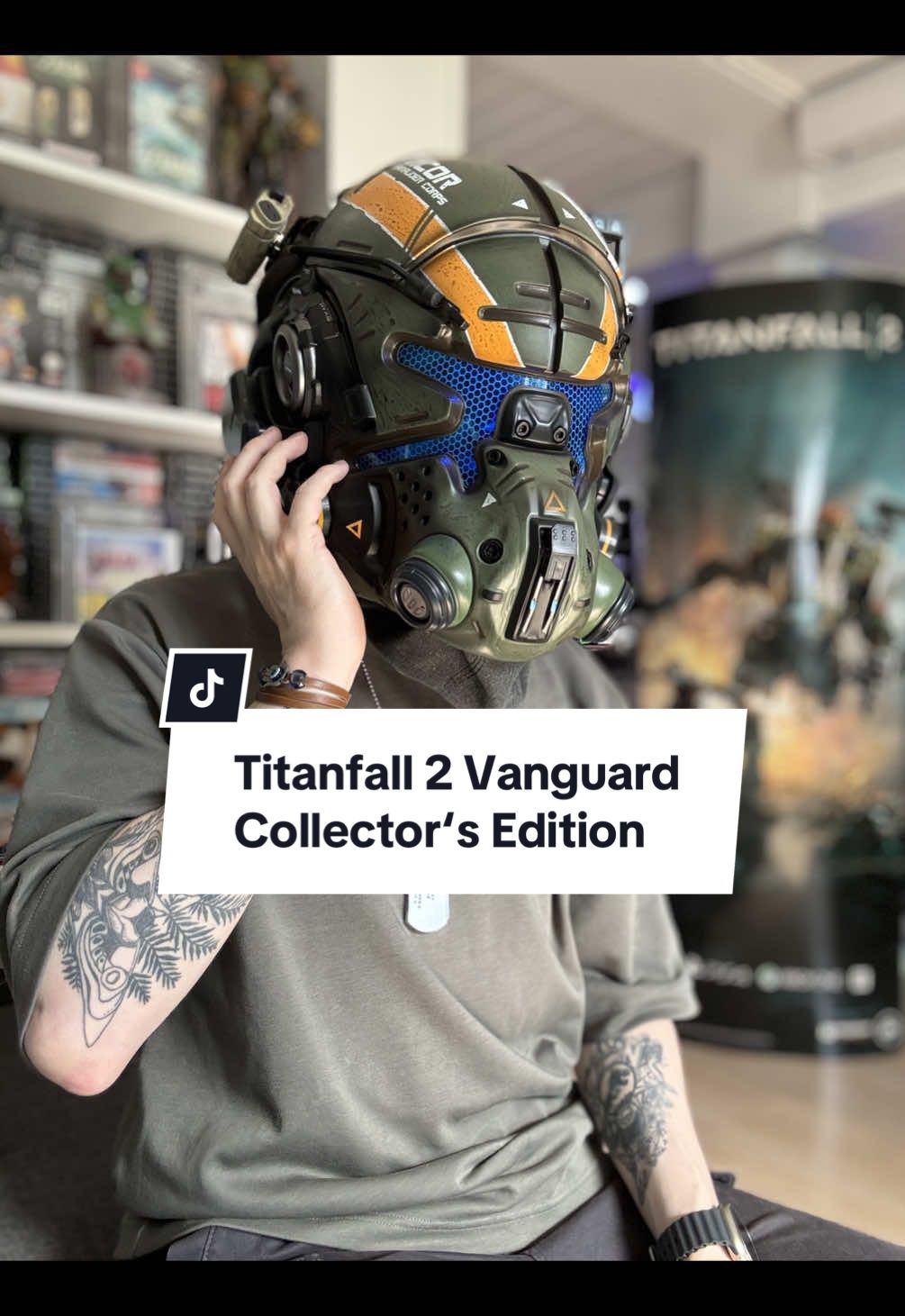 Titanfall 2 Vanguard Collector‘s Edition mit Helm aus 2016! 👀 #titanfall2 #titanfall #playstation #xbox #gaming