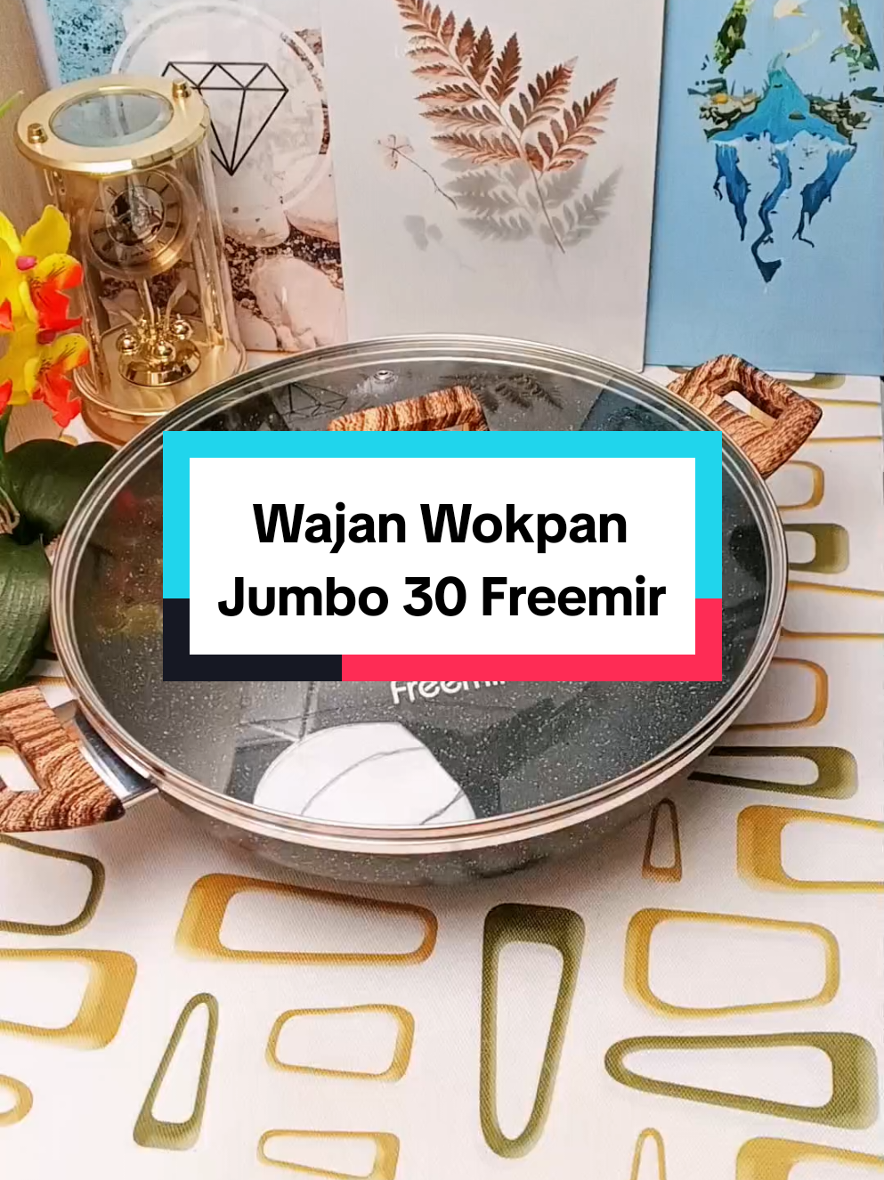 Wajan Granit Jumbo Freemir 30 cm @freemir Indonesia Store  #freemirwajanantilengket #freemirwajan #wajanfreemir #wajanfreemir30cm #wajangranit 