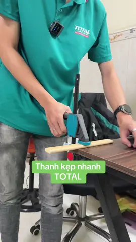 Thanh kẹp nhanh TOTAL. Giúp ít cho anh em khá nhìu trong công việc #thanhkepnhanh #caokepnhanh #total #maythietdung 