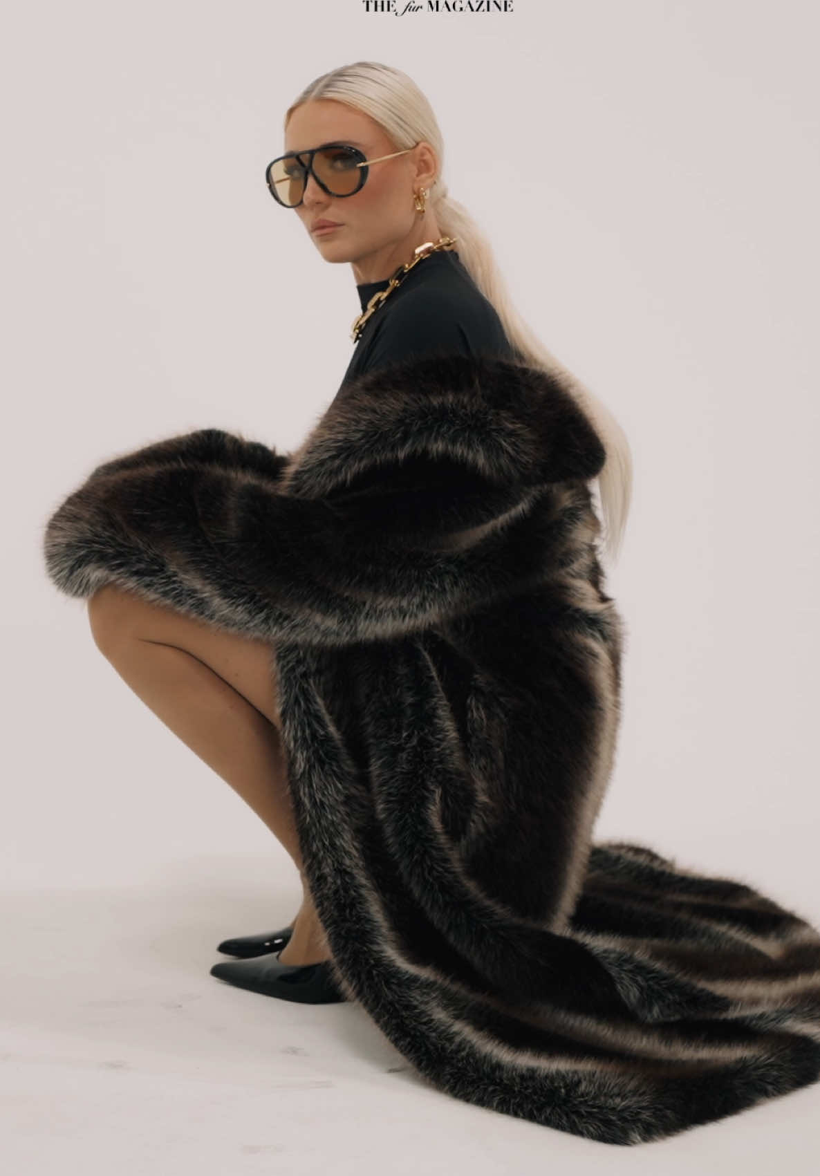 THIS SEPTEMBER. #thefurmagazine #tfm #furcoatseason #fauxfur #furcoat 