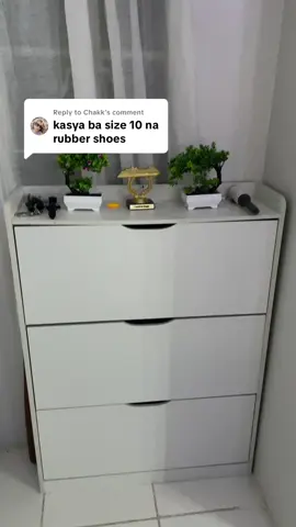 Replying to @Chakk yes mi kakasya po ang size 10 sa ating space saver and aesthetic pa na wooden shoe rack 🥰 #shoerack #shoecacabinet #shoeorganizer #spacesavershoerack #aestheticshoecabinet 