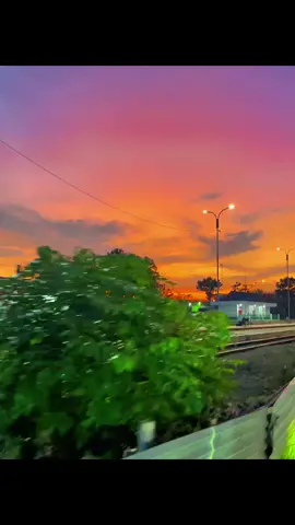 sunset summer in klari #karawangvibes 