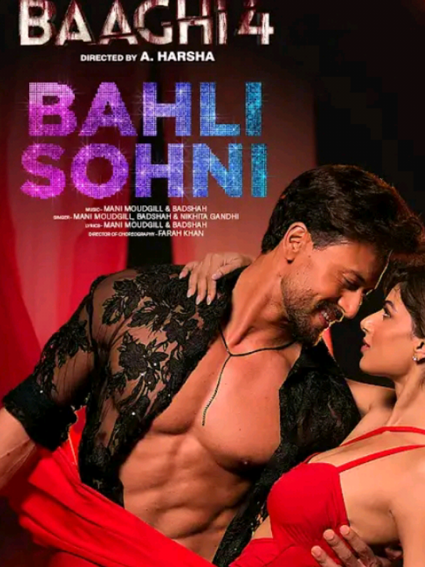NEW SONG ✨🇮🇳 Bahli Sohni 🇮🇳✨ #bahlisohni #tigershroff  #baaghi4 #bollywood  #bollywoodsongs 