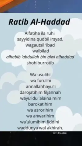 ratib Al Hadad #hijrah_istiqomah #fyp #hambaallah #hijrahku #ustzahhalimahalaydrus 