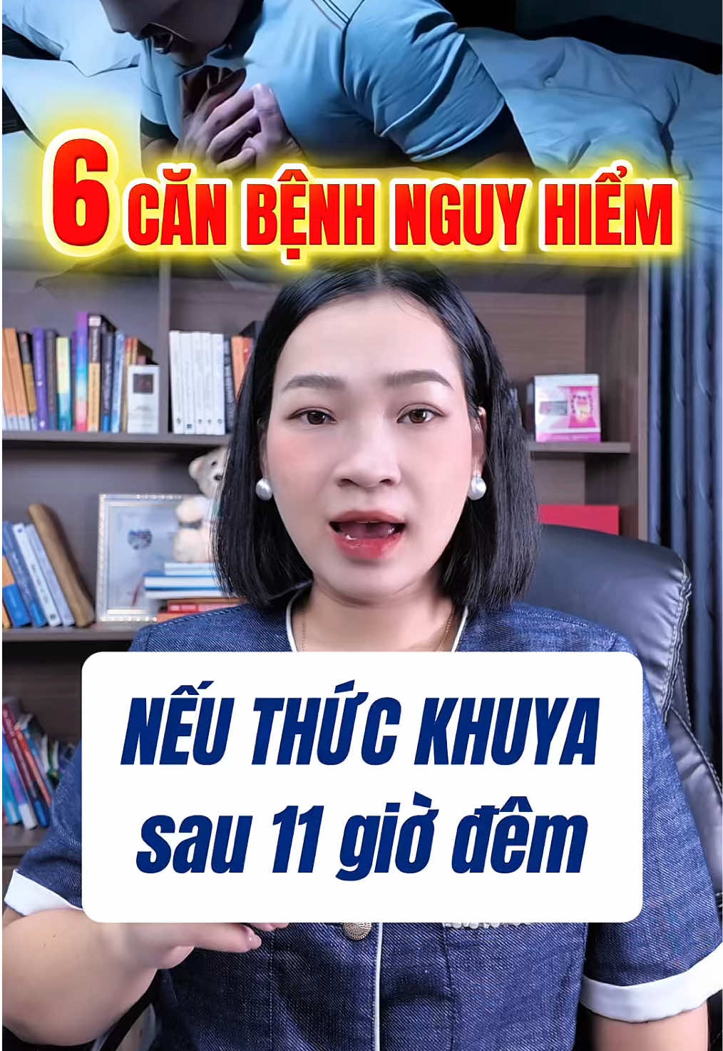 Ai hay thức khuya phải xem nhé #ngochieulady #suckhoe #suckhoe247 #songkhoe #dotquy 