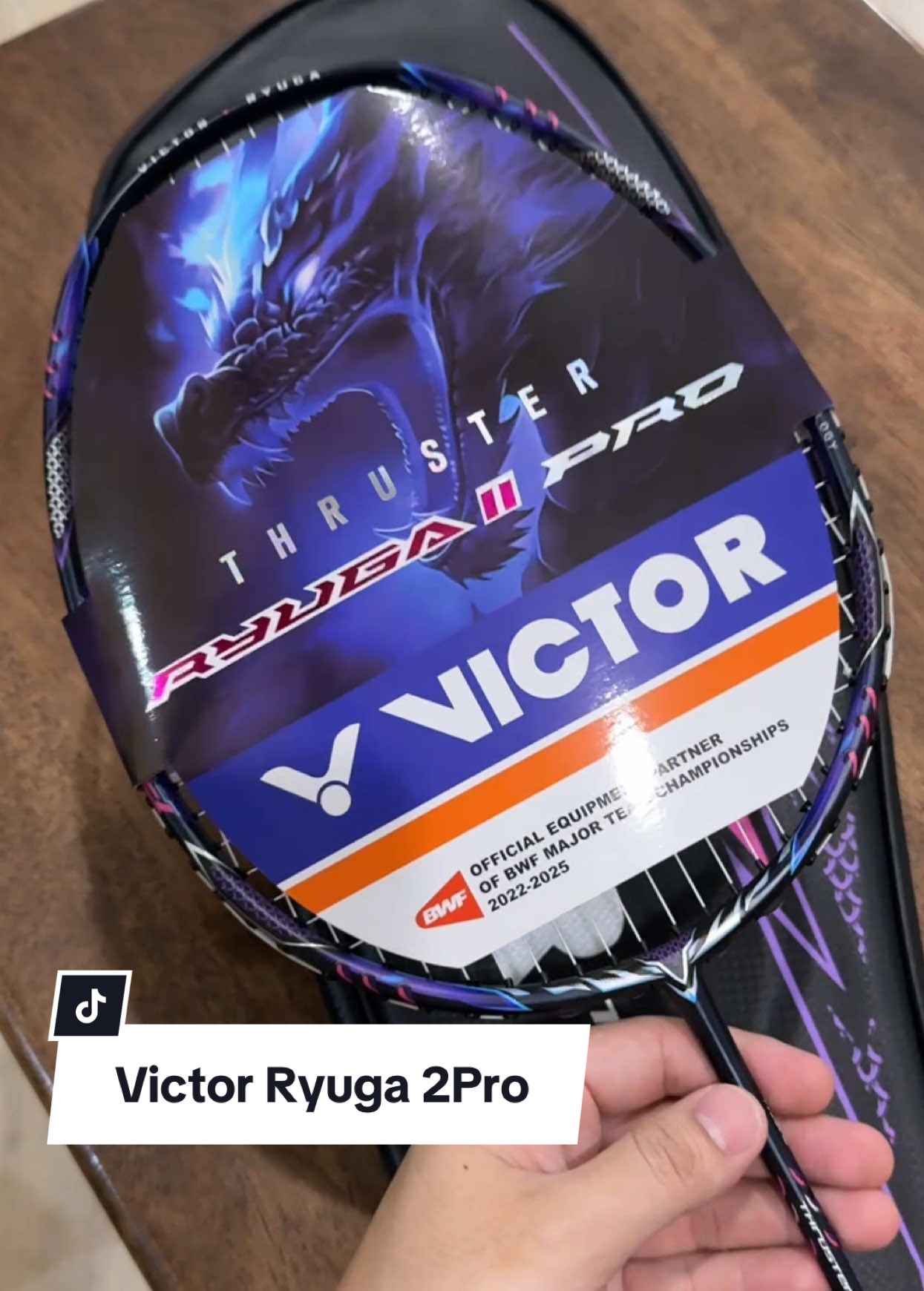 2Pro 4me 😂🤣 #asmr #badminton #victorbadminton #ryuga #ryuga2pro 