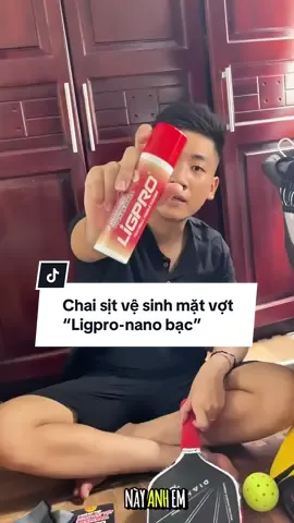 Sịt vệ sinh mặt vợt dạng bọt , có nano bạc bảo vệ mặt vợt tuyệt đối . Săn ngay ae ơi 👇👇#hieuminhpikachu #pickleball #vesinhmatvotpickleball #nanobackhukhuan #botvesinhvotpickleball 