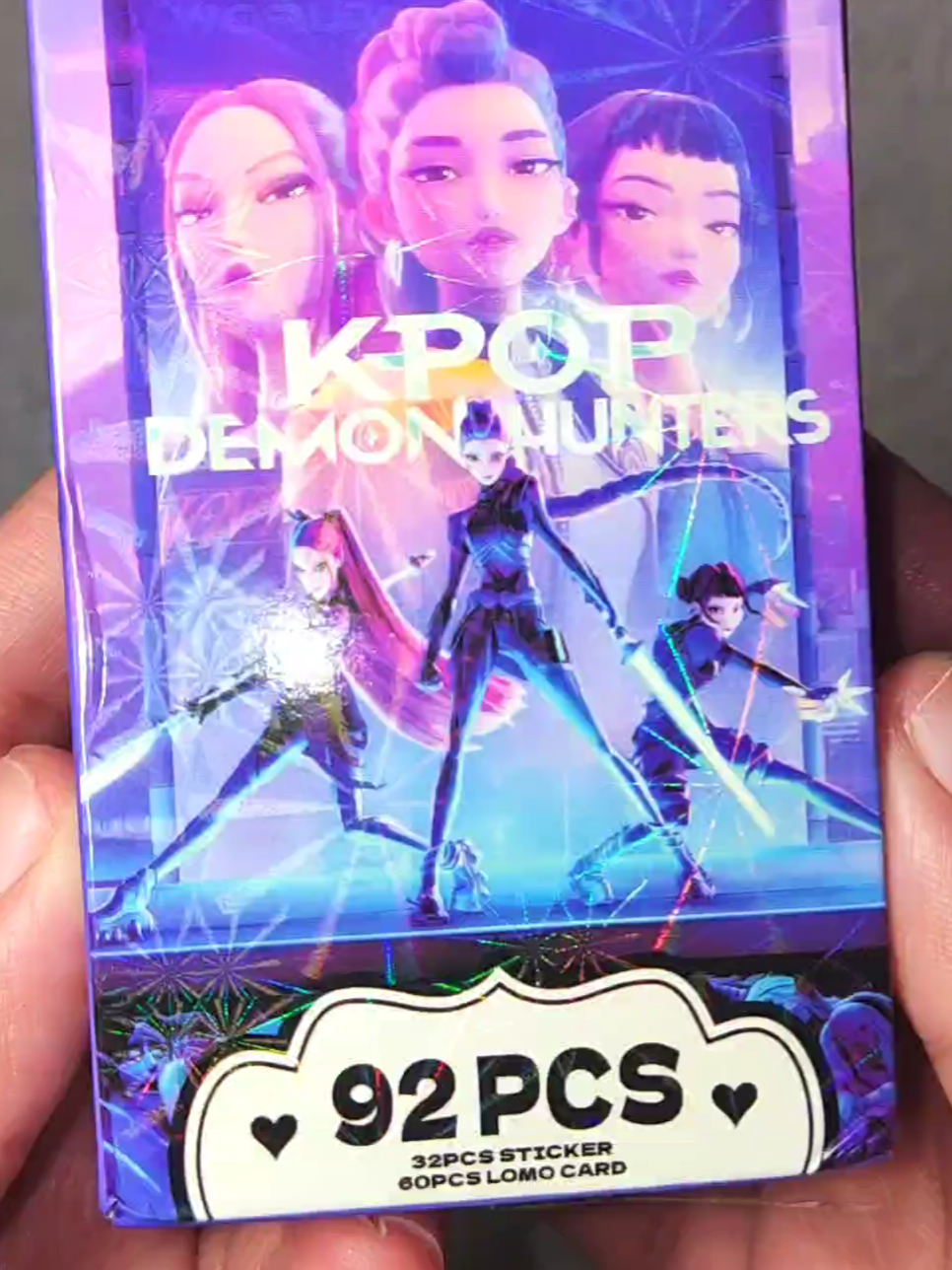 Kpop demon hunters lomo cards and stickers #kpopdemonhunters #sajaboys #golden #kpop #trending 