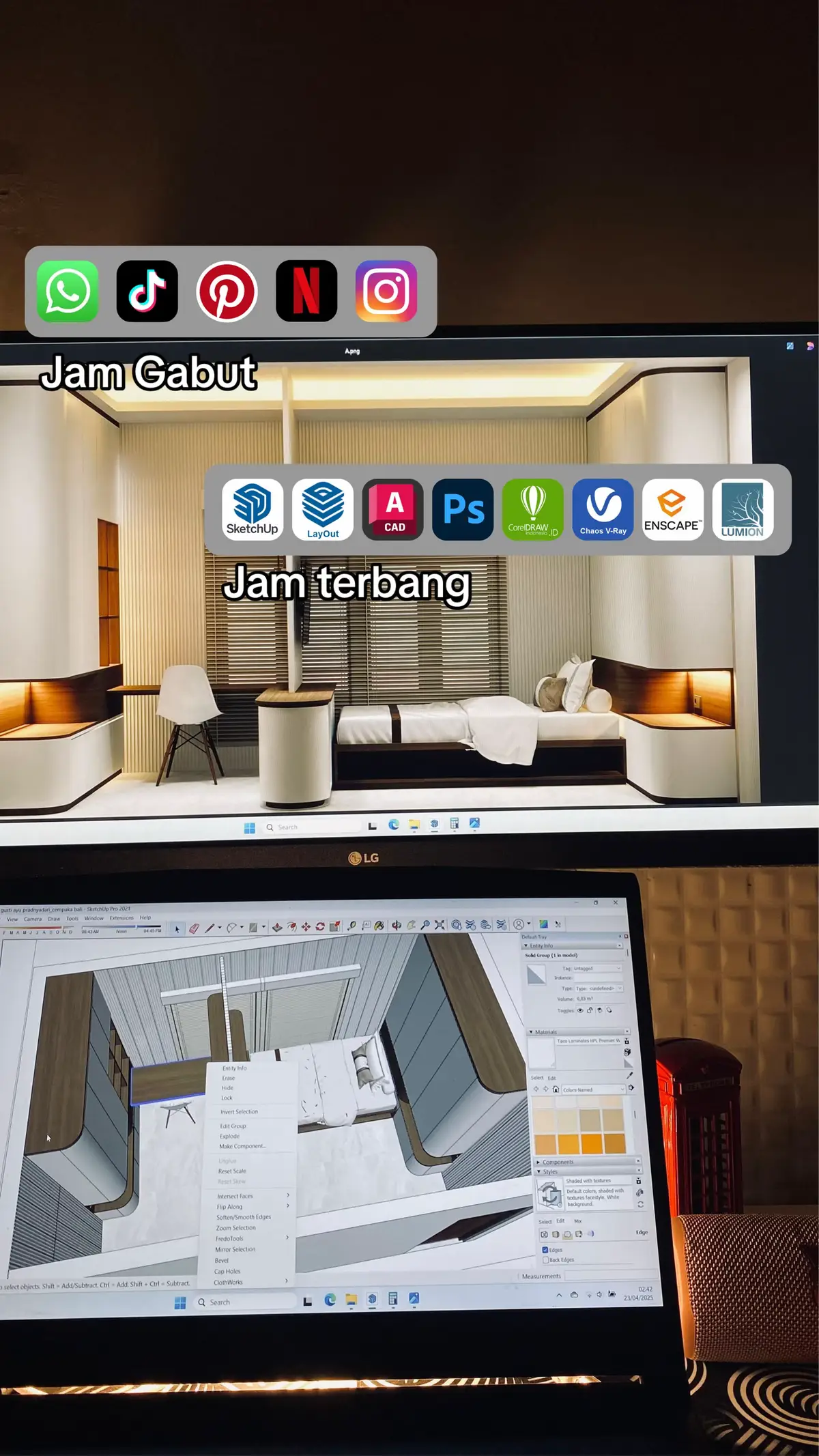 Ayo collab!! _ _ #architecturedesign #trend #arsitektur #desaininteriorrumah #arsitektur #parametricarchitecture #arsitekturindonesia #jasainterior #studioarsitektur #fyp #fypシ #xbcyza 