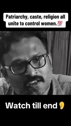 Patriarchy, caste, religion all unite to control women.💯 #tamil #tamilsong #directorram #MyUniverse #tamilspeech 