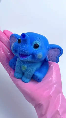 bathe the baby elephant #asmr 