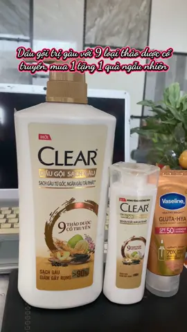 Giá và quà có thể thay đổi sau khi kết thúc CTKM #clear #daugoitrigau #daugoithaoduoc #xuhuong #viral 