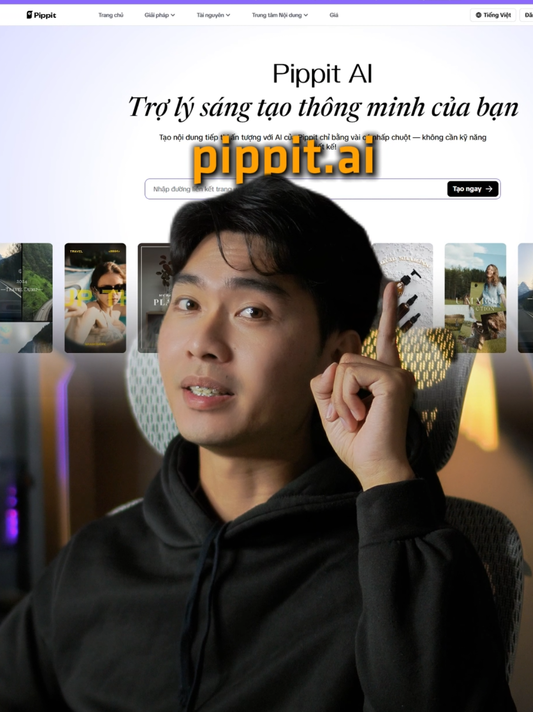 Với con AI này mình có thể tạo ta mọi video mà mình tưởng tượng ra anh em thử trải nghiệm nhé #editor #videoai #ai #PippitPartner #PippitAi @pippitofficial