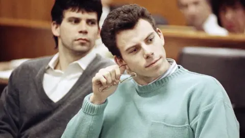 Erik Menendez’s bid for parole has been denied, with a California parole board citing his role in the murder of his mother, past burglaries, and repeated prison violations—including illegal cellphone use. Lyle Menendez will face the board Friday in a separate hearing. #news #MenendezBrothers #ErikMenendez #LyleMenendez