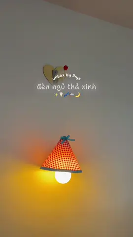 Không uổng công fomo mấy tháng trời=))xinh khum thể chịu nổi#lampdecor#diyereview #hellodituyet #fyp #xh 