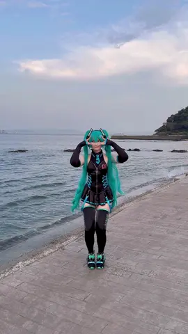 Confess your 🩵  #hatsunemiku #cosplay 
