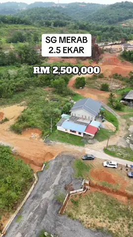 Sg Merab 2.5 Ekar. Untuk maklumat lanjut sila hubungi saya 0193807974 #azizahmad #hartagrid #landforsale #tanahuntukdijual 
