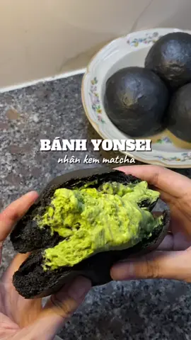 Tự làm để ăn cũng ngon quá chời luôn á 🫶🏻 #matcha #yonsei #bread #xuhuong #fyp 
