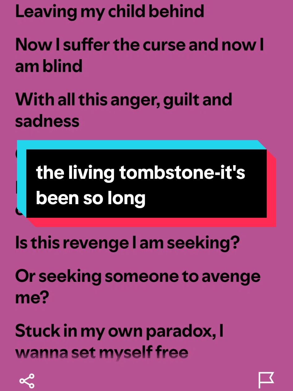 the living tombstone-it's been so long #thelivingtombstone #itsbeensolong #lyricsvideo #song 