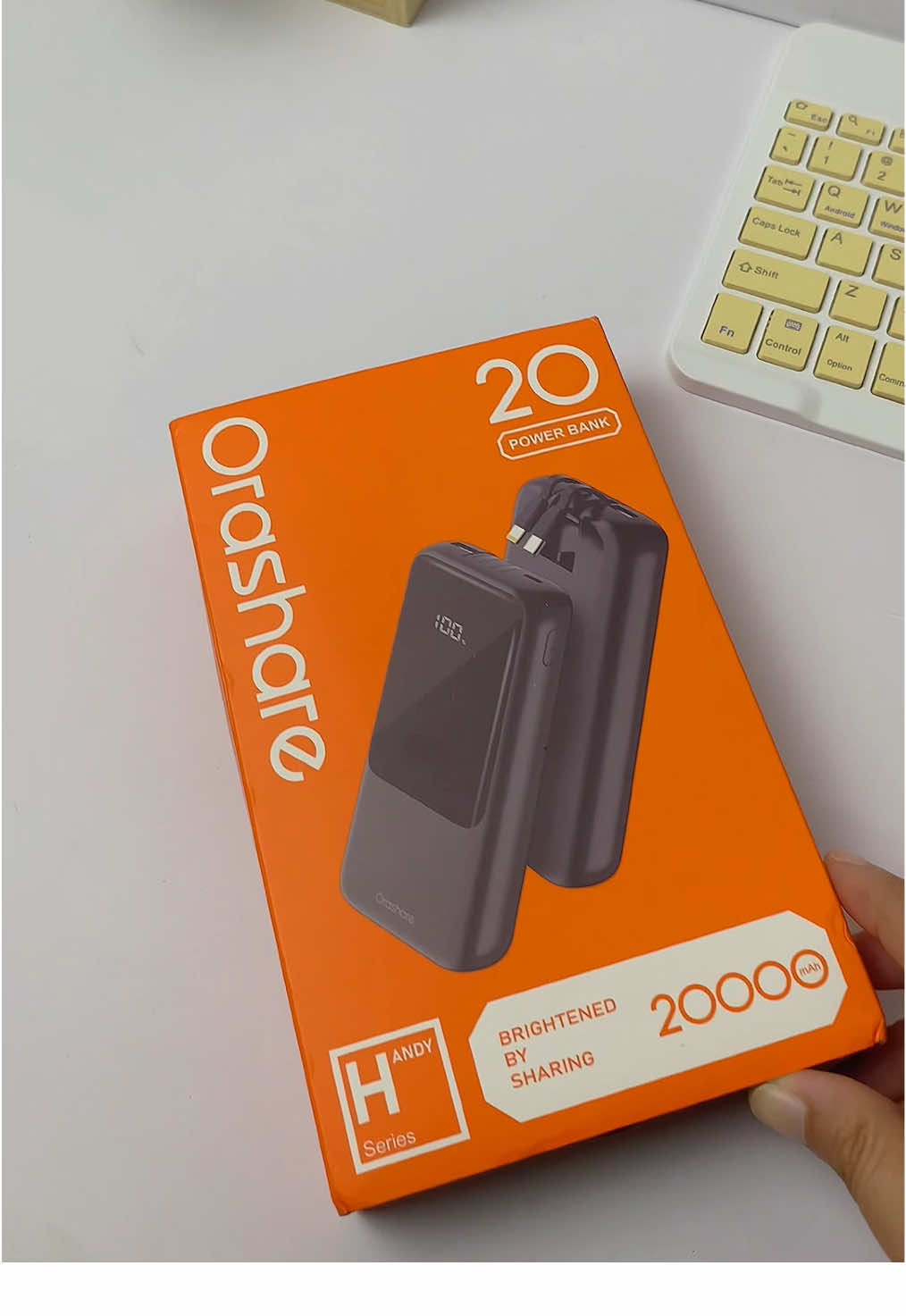 Orashare OH20 Powerbank 20000 mah #orasharepowerbank #powerbankviral 