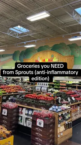 Sprouts anti-inflammatory haul! #FoodTok #healthymeals #fig #sam2