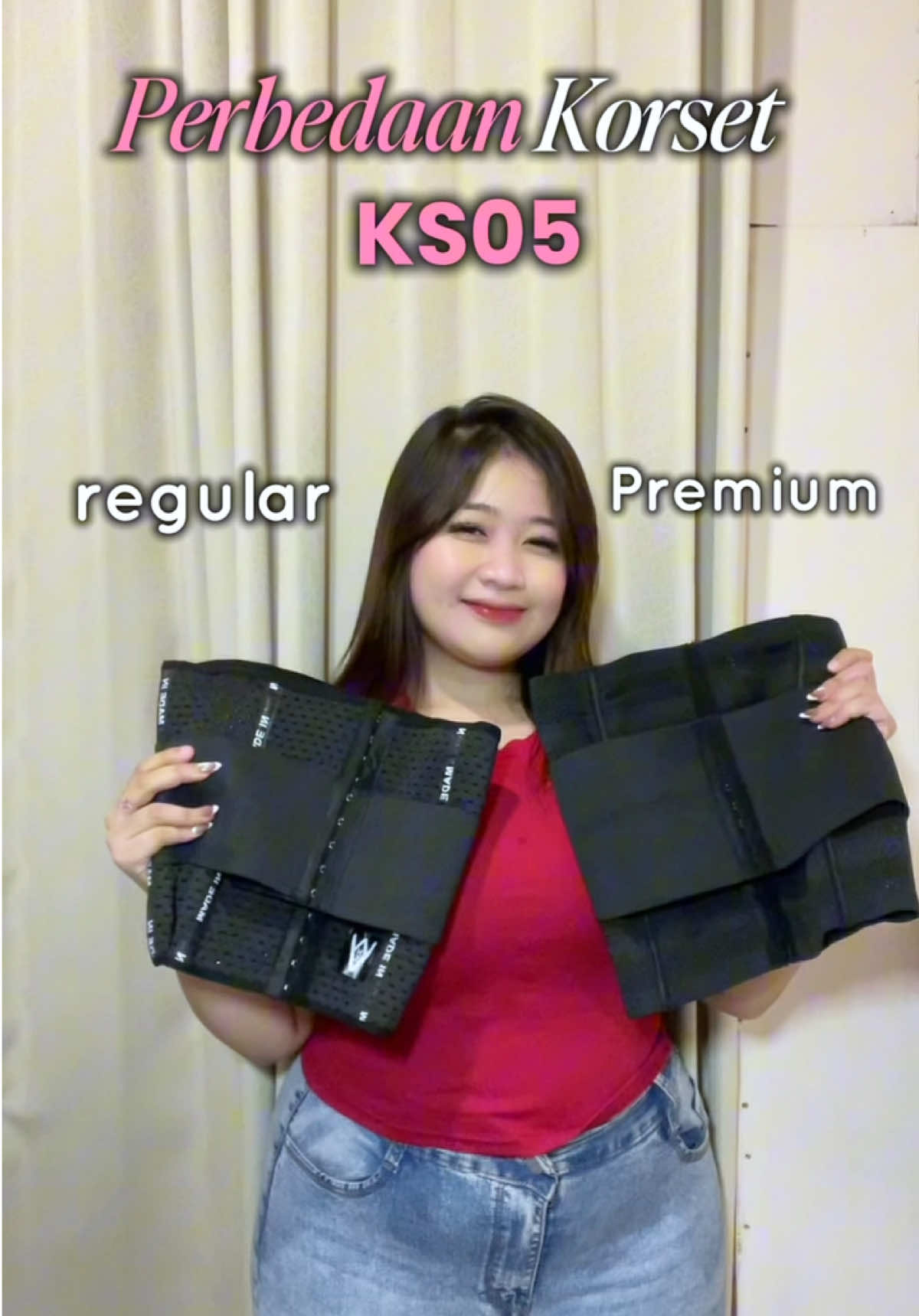 Kemaren yang nanya perbedaanya regular sama premium apaa udah aku jawab yaaa, mumpung diskon pay day sale buruan checkout! ✨ korset KS05 from @lingeriq.id #korset #waisttrainer #korsetks05 