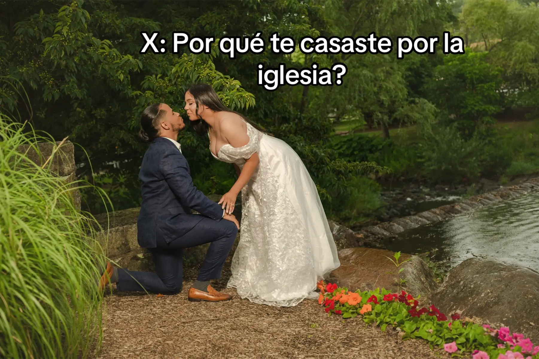 Me casé con el amor de mi vida💞 #trendingvideo #foryou #foryoupage #casadosporlaiglesia 