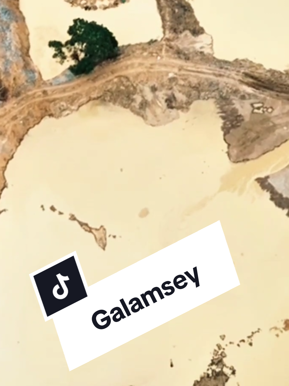 a looming water crisis.... _ #aurageospatial  #galamsey #ghana #droneshot 